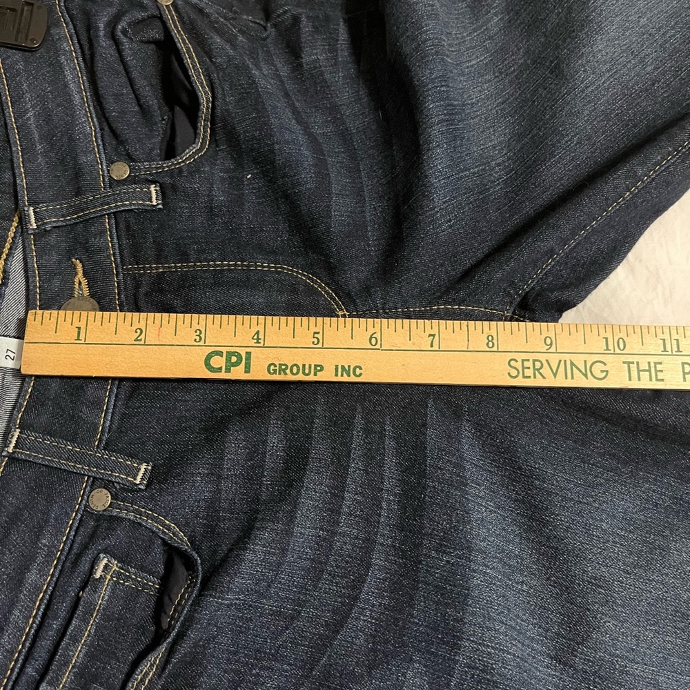 Paige Kylie Crop Jeans Size 27 ‎ Womens Straight Leg Blue Stretch Denim - Picture 5 of 7